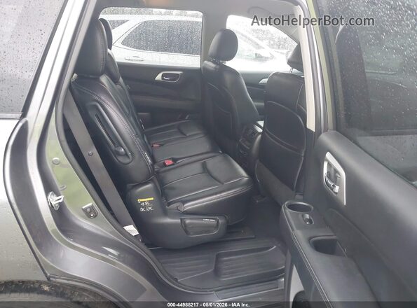5N1DR2CMXLC576436 2020 NISSAN PATHFINDER Gray Vista de la etiqueta del VIN