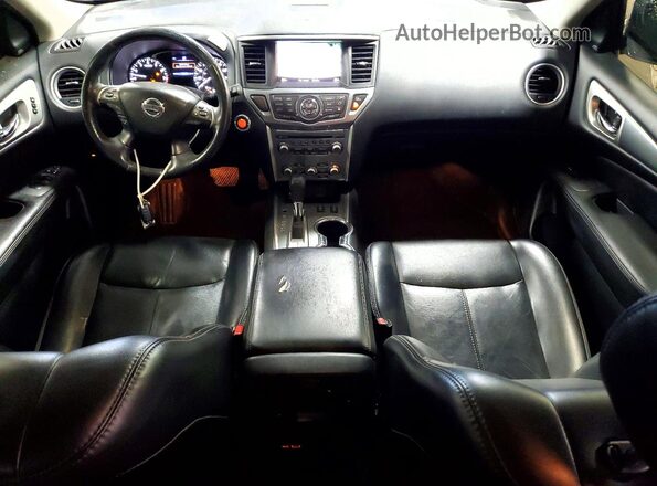 5N1DR2CN2LC578884 2020 NISSAN PATHFINDER Черный Вид панели приборов
