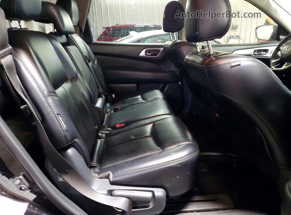 5N1DR2CN2LC578884 2020 NISSAN PATHFINDER Черный Вид задней части салона