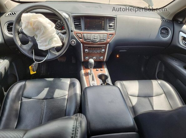 5N1DR2DM8LC627463 2020 NISSAN PATHFINDER Black Dashboard view