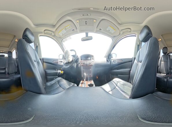 5N1DR2DM8LC627463 2020 NISSAN PATHFINDER Black 360 interior view