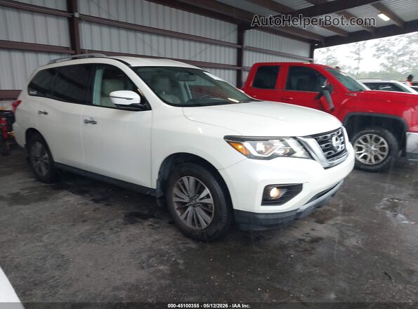 5N1DR2MM0HC617873 2017 NISSAN PATHFINDER White Delantero derecho