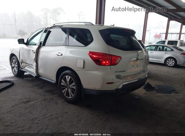 5N1DR2MM0HC617873 2017 NISSAN PATHFINDER White Trasero izquierdo