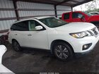 2017 Nissan Pathfinder Sl White vin: 5N1DR2MM0HC617873