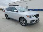 2017 Nissan Pathfinder Sl Silver vin: 5N1DR2MM0HC642756