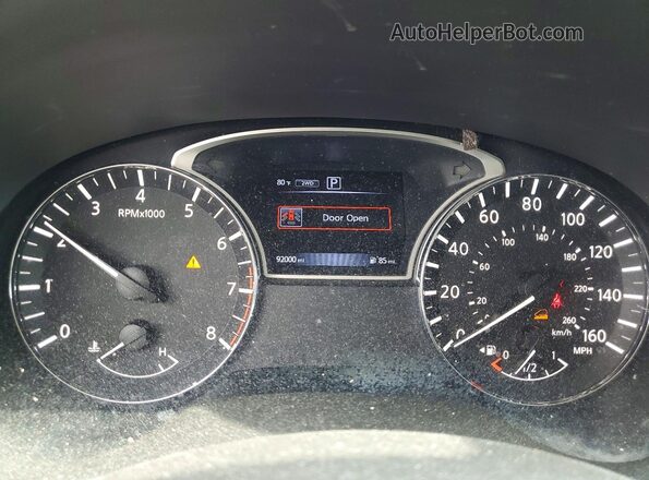 5N1DR2MM0HC902296 2017 NISSAN PATHFINDER Черный Вид щитка приборов