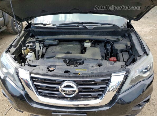 5N1DR2MM0HC902296 2017 NISSAN PATHFINDER Черный Вид подкапотного пространства