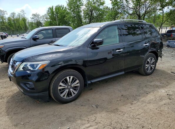 5N1DR2MM0HC902296 2017 NISSAN PATHFINDER Черный Передняя левая четверть