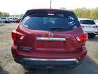 2017 Nissan Pathfinder S Red vin: 5N1DR2MM0HC906509