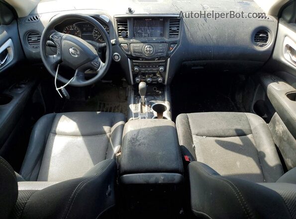 5N1DR2MM0HC906509 2017 NISSAN PATHFINDER Red Widok deski rozdzielczej