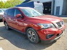 2017 Nissan Pathfinder S Red vin: 5N1DR2MM0HC906509