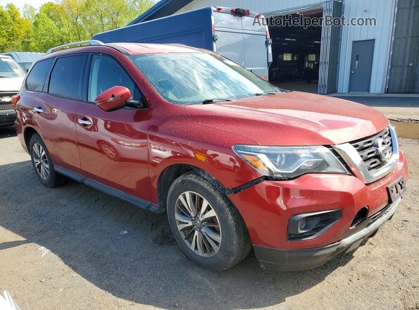 5N1DR2MM0HC906509 2017 NISSAN PATHFINDER Red Przód prawy