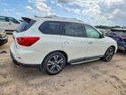 2018 Nissan Pathfinder S Белый vin: 5N1DR2MM0JC649440