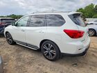2018 Nissan Pathfinder S Белый vin: 5N1DR2MM0JC649440