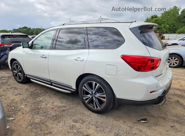 5N1DR2MM0JC649440 2018 NISSAN PATHFINDER Белый Задняя левая четверть