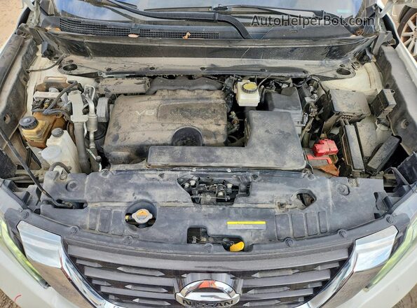 5N1DR2MM0JC649440 2018 NISSAN PATHFINDER Белый Вид подкапотного пространства