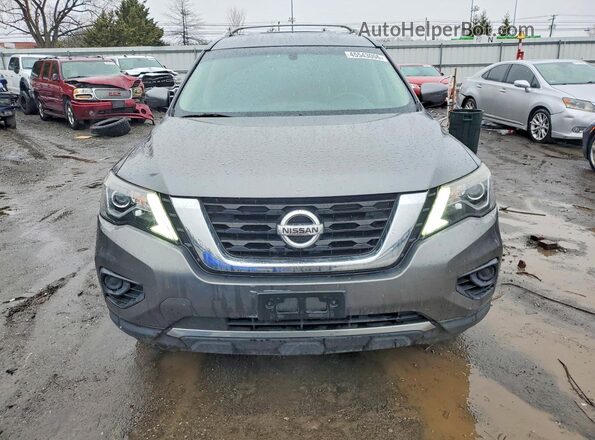 5N1DR2MM0JC667601 2018 NISSAN PATHFINDER Silver Vista frontal