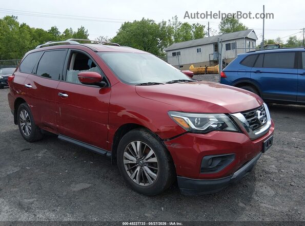 5N1DR2MM0KC602863 2019 NISSAN PATHFINDER Red Delantero derecho