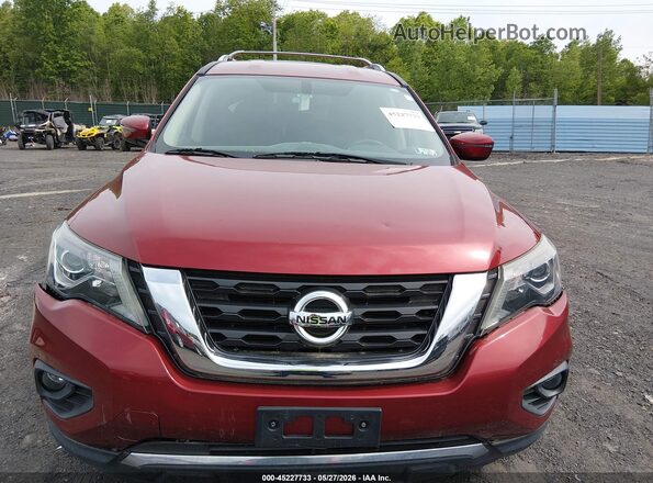 5N1DR2MM0KC602863 2019 NISSAN PATHFINDER Red Vista del salpicadero