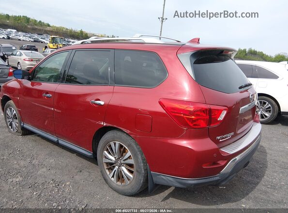 5N1DR2MM0KC602863 2019 NISSAN PATHFINDER Red Trasero izquierdo