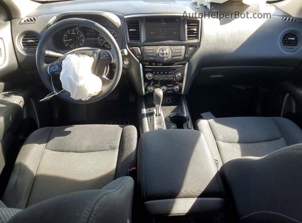5N1DR2MM1HC632222 2017 NISSAN PATHFINDER Серебряный Вид панели приборов