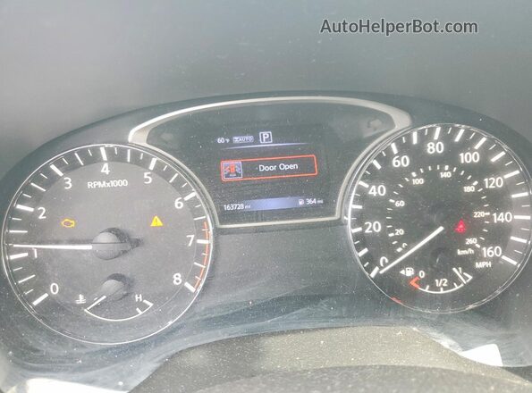 5N1DR2MM1HC692677 2017 NISSAN PATHFINDER Черный Вид щитка приборов