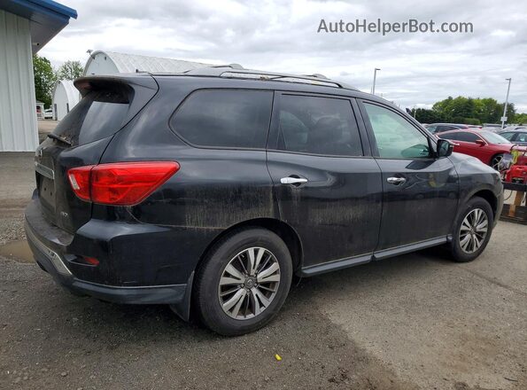 5N1DR2MM1JC664187 2018 NISSAN PATHFINDER Black Trasero derecho