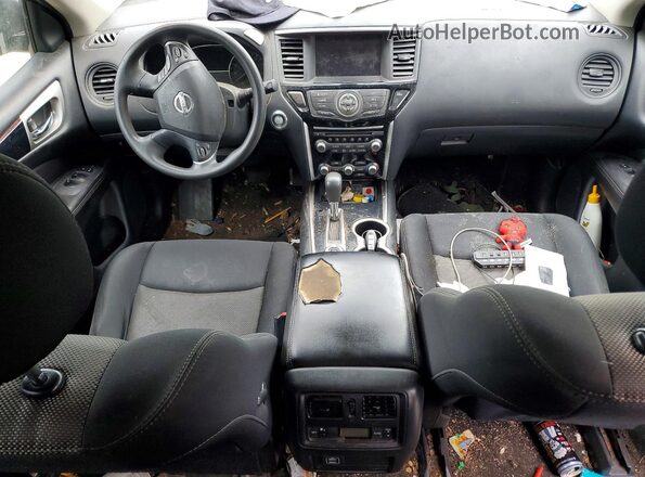 5N1DR2MM1JC664187 2018 NISSAN PATHFINDER Black Vista del salpicadero