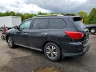 2018 Nissan Pathfinder S Black vin: 5N1DR2MM1JC664187