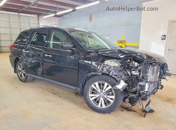 5N1DR2MM1JC670927 2018 NISSAN PATHFINDER Черный Передняя правая четверть