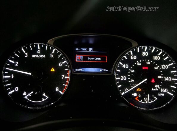 5N1DR2MM1JC670927 2018 NISSAN PATHFINDER Черный Вид щитка приборов