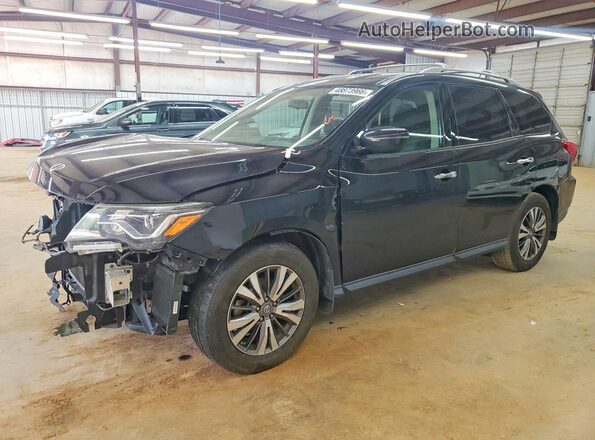 5N1DR2MM1JC670927 2018 NISSAN PATHFINDER Черный Передняя левая четверть