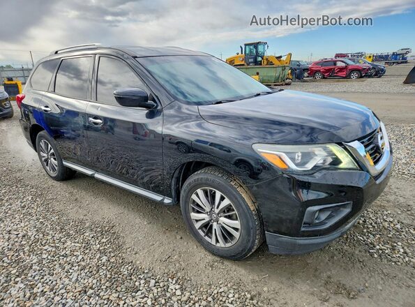 5N1DR2MM1KC576581 2019 NISSAN PATHFINDER Черный Передняя правая четверть