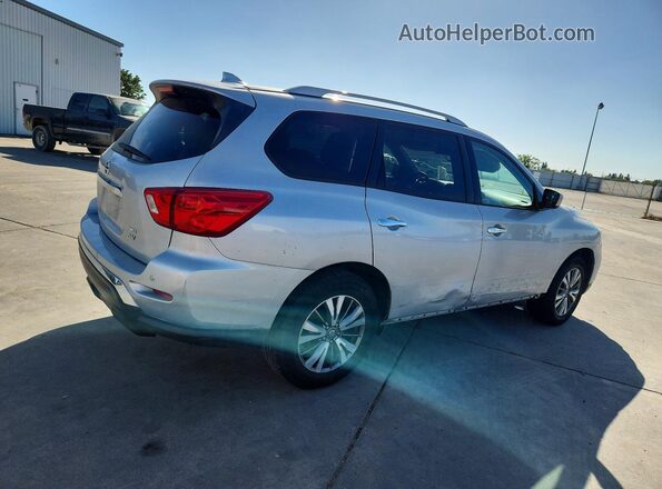 5N1DR2MM1KC637282 2019 NISSAN PATHFINDER Silver Задня права чверть