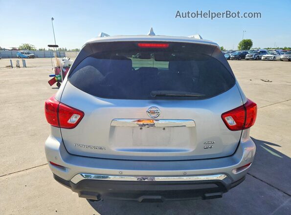 5N1DR2MM1KC637282 2019 NISSAN PATHFINDER Silver Вид ззаду