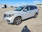2019 Nissan Pathfinder Sv Silver vin: 5N1DR2MM1KC637282