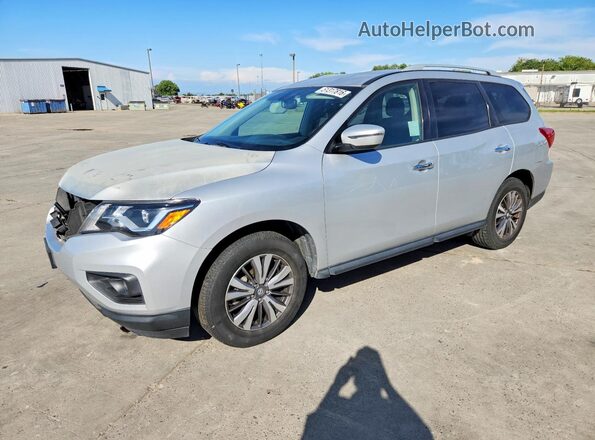 5N1DR2MM1KC637282 2019 NISSAN PATHFINDER Silver Передня ліва чверть