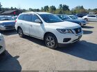 2017 Nissan Pathfinder S White vin: 5N1DR2MM2HC907466