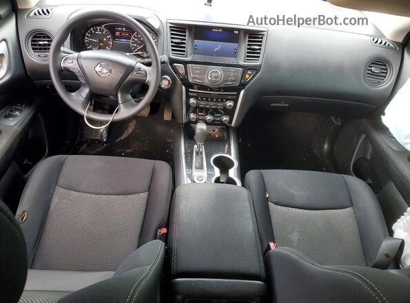 5N1DR2MM2HC914000 2017 NISSAN PATHFINDER Черный Вид панели приборов