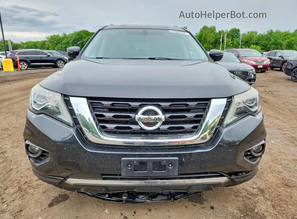 5N1DR2MM2JC605035 2018 NISSAN PATHFINDER Black Front view