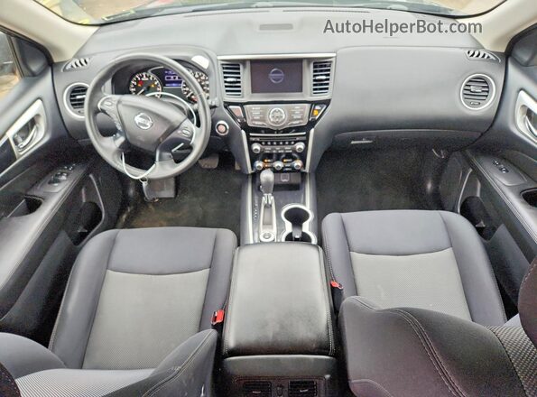 5N1DR2MM2JC605035 2018 NISSAN PATHFINDER Black Dashboard view