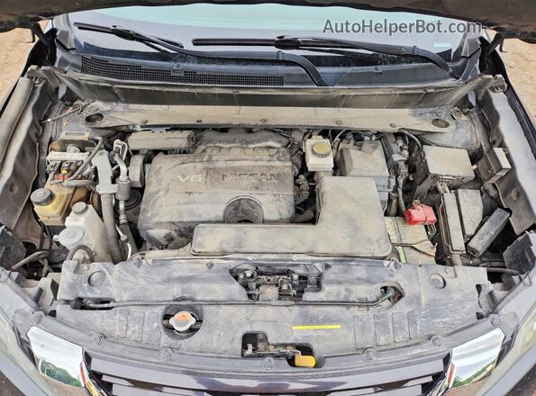 5N1DR2MM2JC605035 2018 NISSAN PATHFINDER Black Engine compartment view