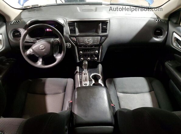 5N1DR2MM2KC585659 2019 NISSAN PATHFINDER Blue Առջևի վահանակի տեսք