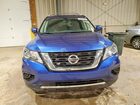 2019 Nissan Pathfinder S Blue vin: 5N1DR2MM2KC585659