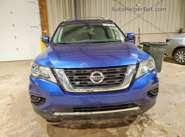 5N1DR2MM2KC585659 2019 NISSAN PATHFINDER Blue Դիմացի տեսք
