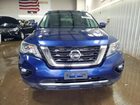 2017 Nissan Pathfinder Platinum Синий vin: 5N1DR2MM3HC629712