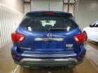 2017 Nissan Pathfinder Platinum Синий vin: 5N1DR2MM3HC629712