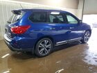 2017 Nissan Pathfinder Platinum Синий vin: 5N1DR2MM3HC629712
