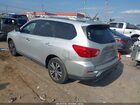2017 Nissan Pathfinder Sl Серебряный vin: 5N1DR2MM3HC645232