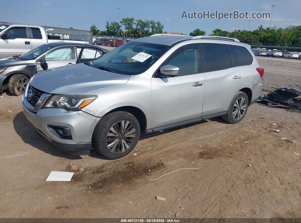 5N1DR2MM3HC645232 2017 NISSAN PATHFINDER Серебряный Передняя левая четверть